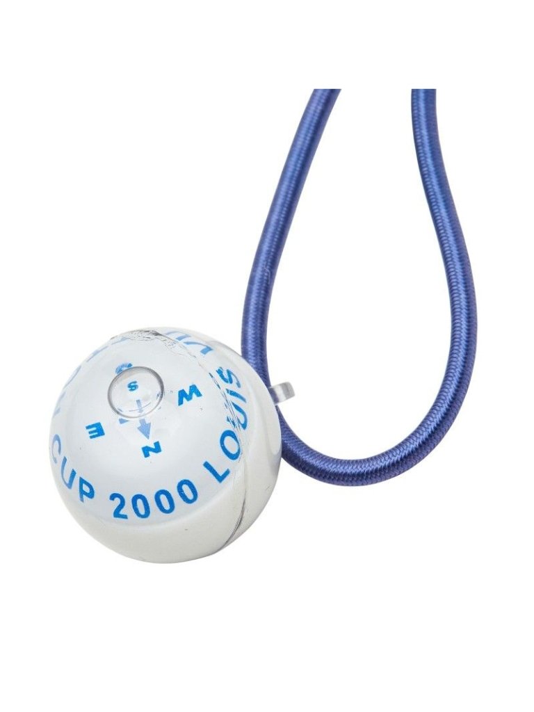 Louis Vuitton Cup Limited Compass Direction Magnet Necklace Choker Blue White